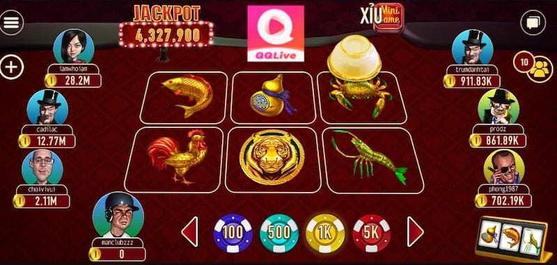 Bầu cua tại QQLive