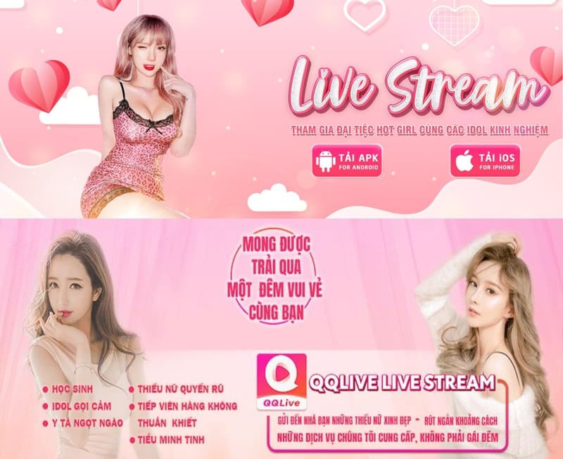 tiệc livestream qqlive