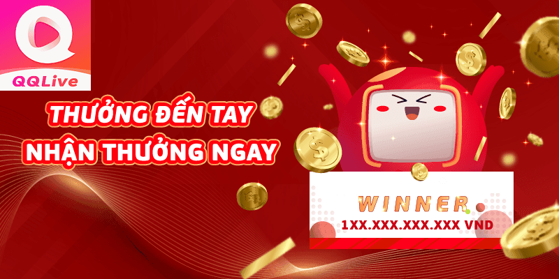 nhận thưởng xổ số app qqlive
