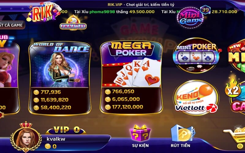 Giới thiệu vài dòng về game bài Casino Rikvip