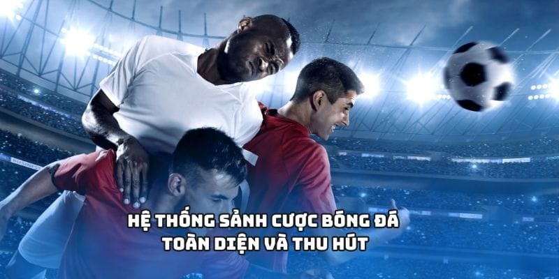 Hệ thống sảnh cược bóng đá toàn diện và thu hút