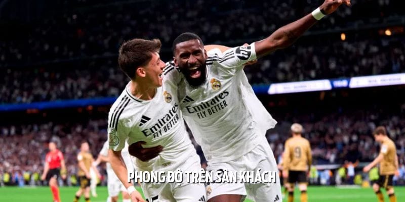 Sự thích nghi của Real Madrid trên sân khách