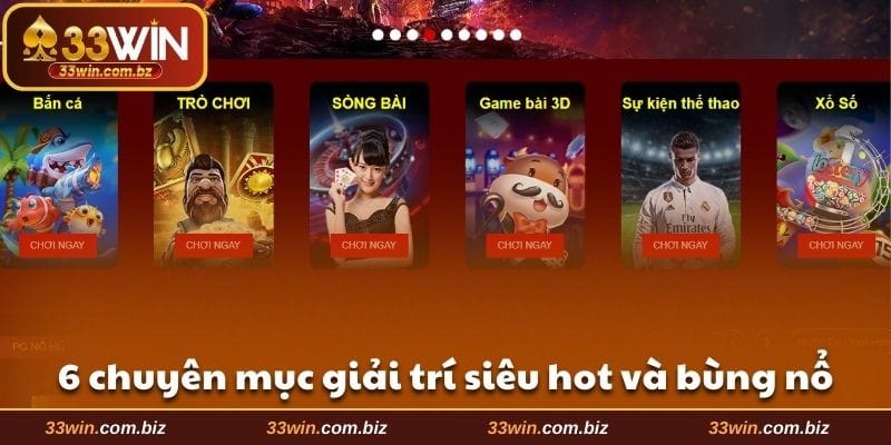 6 chuyên mục giải trí siêu hot và bùng nổ