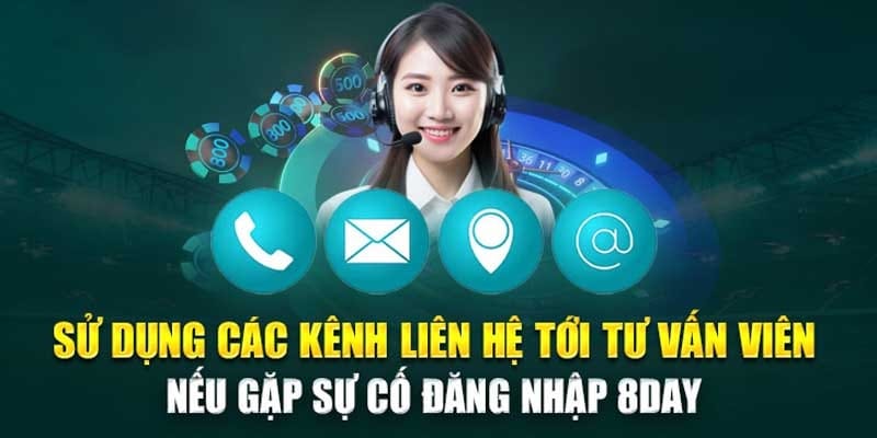 Cách liên hệ 8day nhanh – gọn – không bị gián đoạn