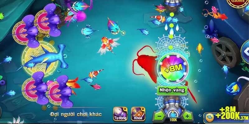 Đa dạng lựa chọn hấp dẫn khi người chơi săn bắn dưới đại dương