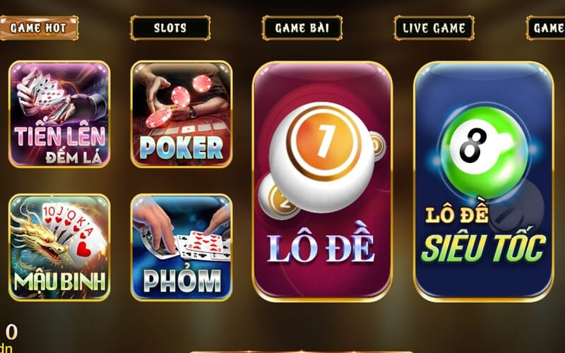 Các trò chơi nổi bật tại Casino Saowin