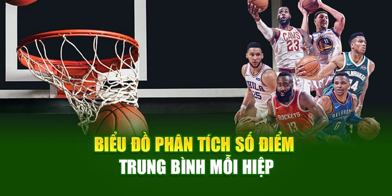 Biểu đồ phân tích số điểm trung bình mỗi hiệp