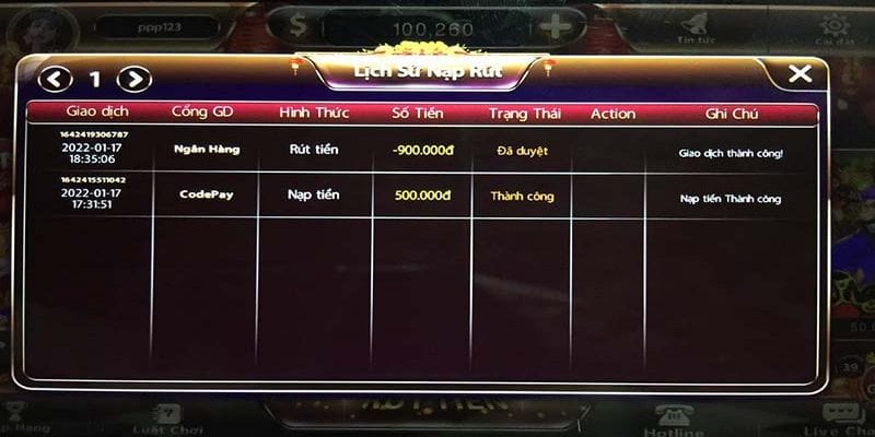 Thời gian xử lý giao dịch thực hiện không quá lâu