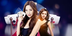 Giao diện phòng chơi game bài trực tuyến độc đáo