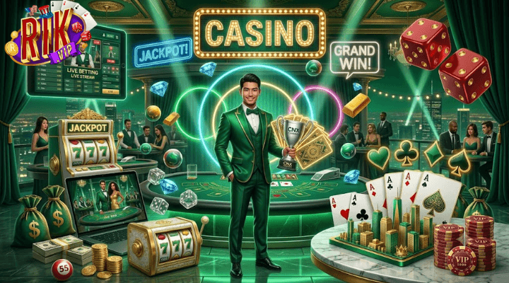 Các Loại Hình Trò Chơi Phổ Biến Tại nền tảng giải trí online Casino RIKVIP