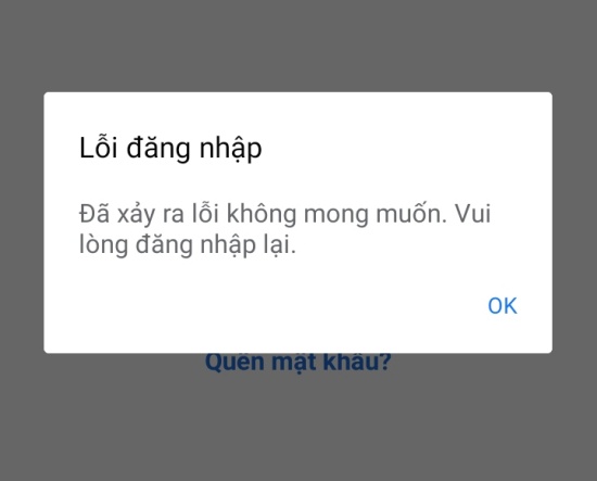 ĐĂNG NHẬP E39 gặp lỗi cần xác định đúng nguyên nhân